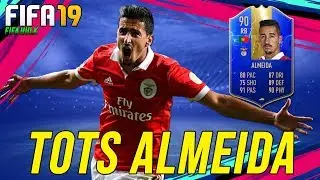 FIFA19 TOTS ALMEIDA REVIEW | LIGA NOS TOTS 90 ALMEIDA REVIEW w/ PERFORMANCE STATS