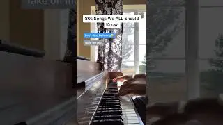 You Should Know These 80s Songs #nostalgia #piano #80s