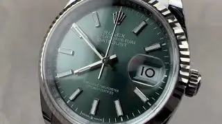 Mint Green Rolex Datejust 36 126234 &ndash; The Perfect Everyday Luxury Watch?