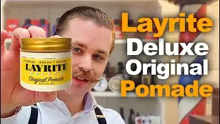 LAYRITE Deluxe Original Pomade - Review mit Philipp | German + English subtitles | PomadeShop