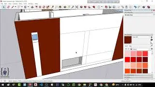 How to Adding door in SketchUp part 3