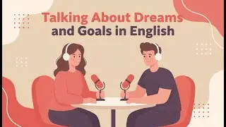 English Podcast to Lean English | Talking about dreams and goals in english