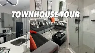 FULLY FURNISHED TOWNHOUSE TOUR 2025 | Luxury Atlanta Townhome