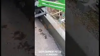 AKM 1000 by AASPA EQUIPMENT | High-Performance Kerb Paver Machine