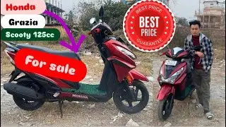 Honda grazia scooty for sell in excellent condition come test and drive @InaboMixturevlog 