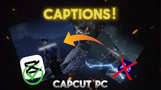 Make AE styled Captions on CAPCUT PC!