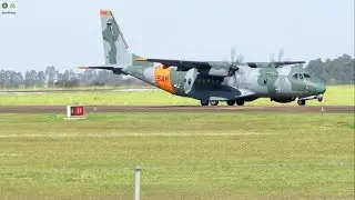 Taxing e decolagem do  SC-105 Amazonas SAR