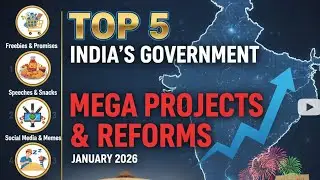 Top - 5  Current Government Works #congress #indian #genz #politics #bjp #dhruv 