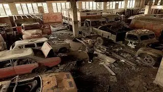 FOUND Hundreds Of Super RARE Oldtimer Cars In ABANDONED Car Warehouse!!