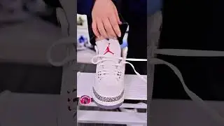 How to lace AIR JORDAN 3 