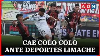 Las declaraciones de Fernando Ortiz, técnico de Colo Colo tras la derrota frente a Deportes Limache