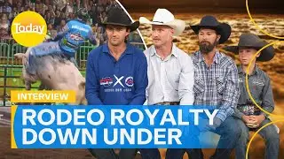 Rodeo royalty and legends chat with the Today Show | Today Show Australia