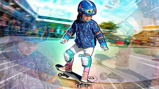 Na pista de skate e no parquinho - Bella May