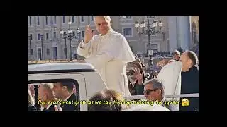 Papal Audience at St. Peter's Square #popeleoxiv #jubileeyearofhope #diytravel #vatican