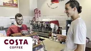 Buying a coffee with bitcoin at Costa Coffee