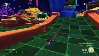 Golf with nightmare random map