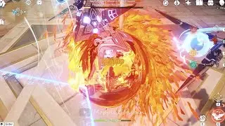 broo.. WTF is that??. | bug hit lag diluc elemental skill. ( FIXED )
