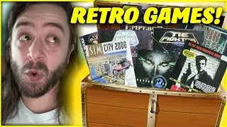 UNBOXING RETRO BIG BOX PC CLASSICS! 15+ GAMES