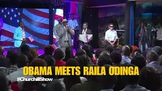 Obama Meets Raila Odinga | Funniest Churchill Show Comedy Skit Ever! 😂🇰🇪