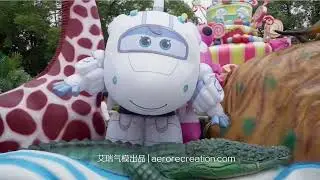 🔥SUPER WINGS Inflatable car mascot costume🚗🚕🚓
