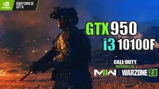 Call of Duty: Warzone 2.0 | GTX 950 + I3 10100F | LOW & HIGH Graphics