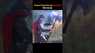 Cringe to Legendary - Fastest Superheroes ☠️ #shorts