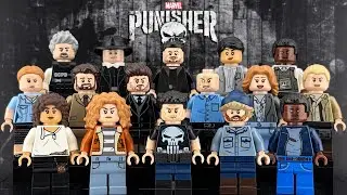 LEGO «Каратель» от Netflix | Как собрать всех главных героев
