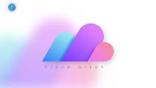 Cool Gradient Logo Design on Mobile using PixelLab