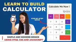 How To Create Calculator Using HTML CSS And Javascript | Build A Simple Calculator With Javascript