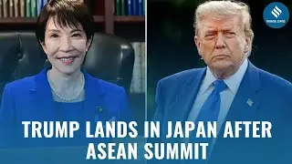 LIVE: US President Donald Trump Lands in Tokyo Following ASEAN Talks | US | Japan