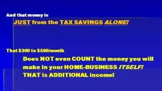 Home Based Business Tax Benefits by Dr  Ron Mueller