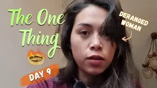 DAY 9: The One Thing challenge ~ back to writing routine + daily prompt | #TheOneThingChallenge