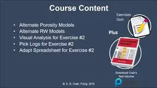 Introduction to Porosity Course by Ross Crain on Petrolessons