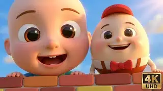 Humpty Dumpty | Magical Fruit Party Song Nursery Rhymes for Kids 4K
