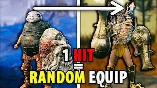 ELDEN RING but with each hit my equipment randomizes