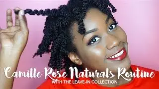 Camille Rose Naturals Routine w/ Leave-In Collection | Honey, Latte, & Herbal Tea