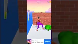 Twerk Race 3D Running GamePlay #shorts