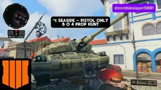 🎮 Seaside Prop Hunt WIN in BO4 using ONLY a Pistol!