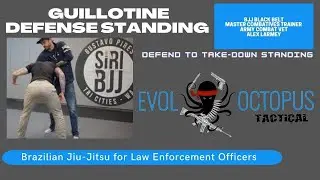 Defensive Tactics Technique: Guillotine Choke escape Standing