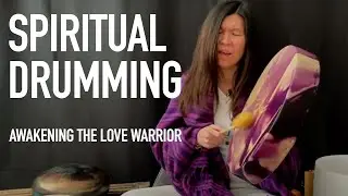 Spiritual Drumming Meditation by Rain - Awakening the Love Warrior