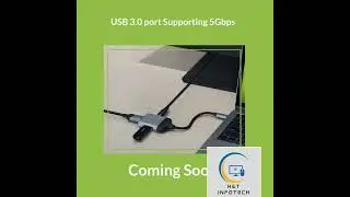 *USB-C&reg; 3.1 TO HDMI 4K@60HZ MULTI-PORT CONVERTER*