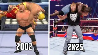 Брок Леснар F5 Evolution в играх (WWE 2K25) Прощальный тур DLC Pack
