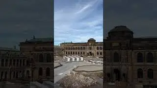 Crown in Zwinger Palace in Dresden: ongoing restoration behind the scenes