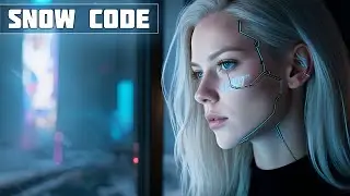 Snowing in Night City | Cyberpunk Chill Mix | Relaxing Synthwave for Coding & Focus
