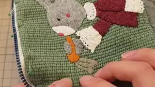 拼布基础如何缝拉链，不露里布#手工直播 #拼布手工 #打发时间的好方法 #桐渊麻麻的手作日常
