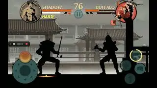 Hermit's bodyguards Vs Shadow, with hermit's swords. Shadow fight 2 