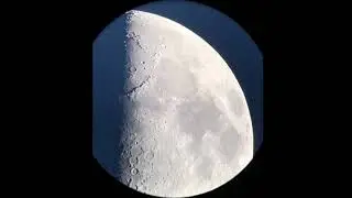 Moon 8 inch Newtonian Telescope with 17mm Plossl