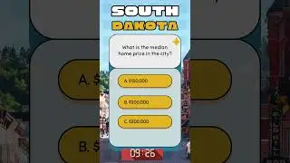 Trivia Quiz cost of living in South Dakota 🛖🏠💵