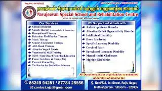 #Navajeevan#SpecialSchool #RehabCentre #Tuticorin#80G#DisabilitySupport #Inclusion#Empower #Hope4All