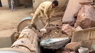 “Huge Rocks Crushing Process:Super Satisfying Stone Crushing Process by Jaw Crusher….
